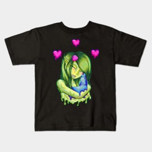 Gooey Kisses (BLKB) Kids T-Shirt